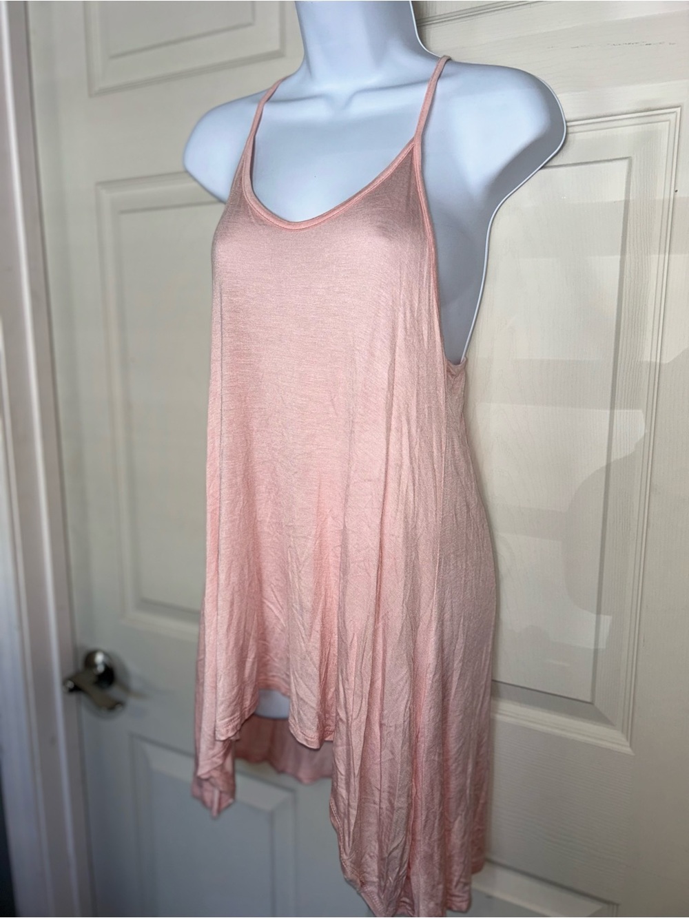 Peach tank/halter tunic